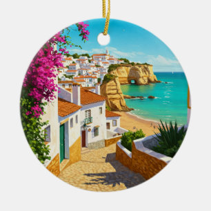 Algarve Portugal Reizen Keramisch Ornament