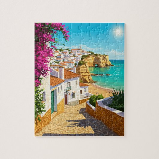 Algarve Portugal Reizen Legpuzzel (Verticaal)