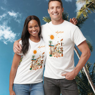 Algarve Portugal zomer stads vakantie kleding T-shirt