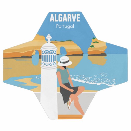 Algarve strandmeisje op manier voetbal (Enkel)