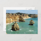 Algarve strandvakantie in Portugal Briefkaart (Voorkant / Achterkant)