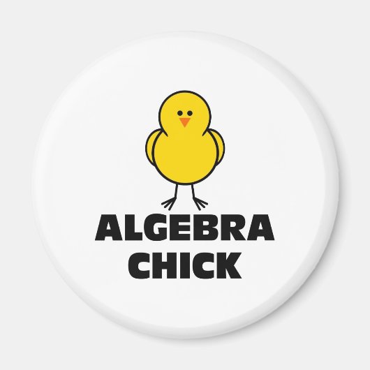 Algebra Chick Magneet (Voorkant)