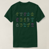 algebra dans grappige functiediagram wetenschap t-shirt (Design voorkant)