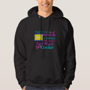 Algebra docent hetzelfde als een normale Wiskunde Hoodie