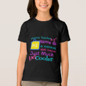 Algebra docent hetzelfde als een normale Wiskunde Tri-Blend Shirt (Voorkant)