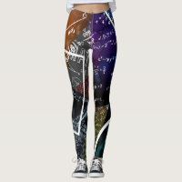Algebra Flow: Wiskunde Art Leggings