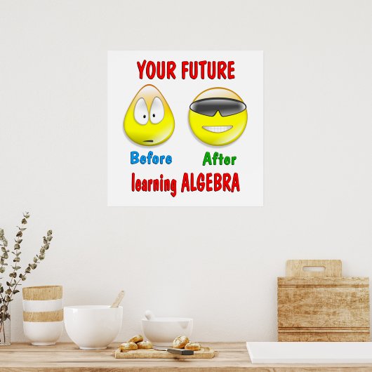 Algebra Future Poster (Keuken)
