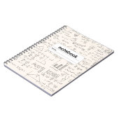 Algebra Geometry Formula Notitieboek (Linkerzijde)