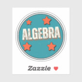 Algebra Sticker (Vel)