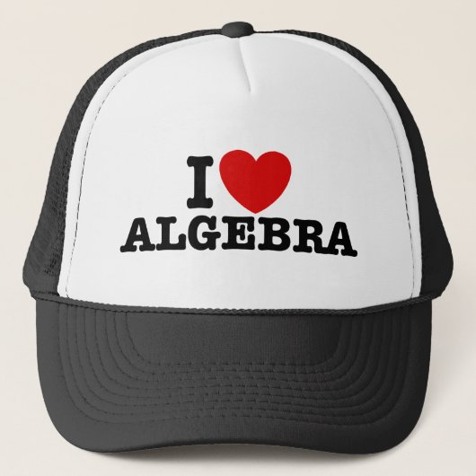 Algebra Trucker Pet (Voorkant)