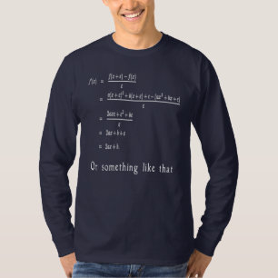 Algebra Wiskunde T-shirt