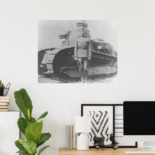 Algemeen atton tijdens WW1 Poster (Thuiskantoor)