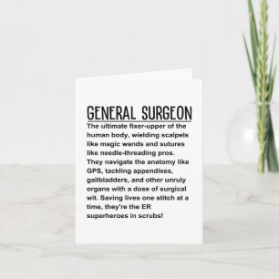 Algemeen chirurg kaart