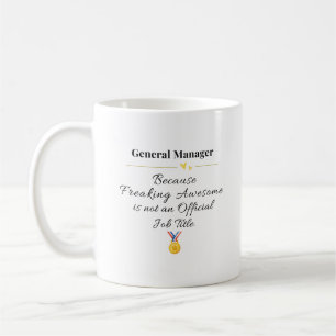 Algemeen directeur koffiemok