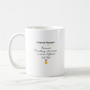 Algemeen directeur koffiemok