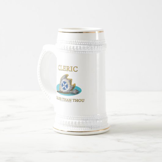 Algemeen: Holier Than Thou Bierpul (Voorkant links)