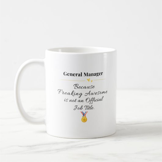 Algemeen Manager Koffiemok (Links)