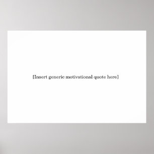 Algemeen Motivatie Poster