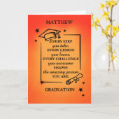 Algemeen Personaliseer Afstuderen Inspirerend offe Kaart (Gele Bloem)