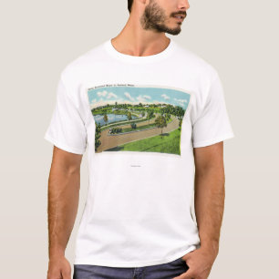 Algemeen Uitzicht van Baxter Blvd, Route # 1 T-shirt