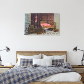 Algemeen Uitzicht van de Fort Canvas Afdruk (Insitu (Slaapkamer))