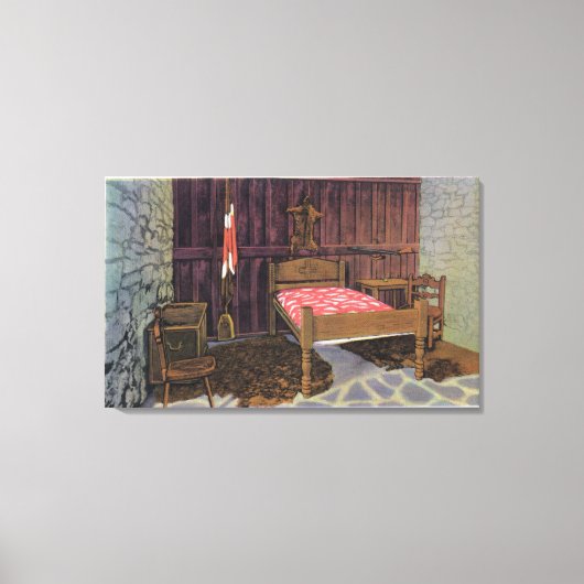 Algemeen Uitzicht van de Fort Canvas Afdruk (Voorkant)