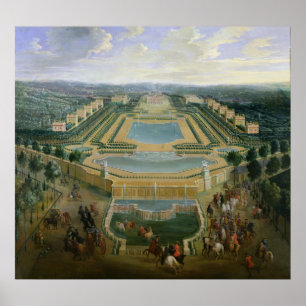 Algemeen uitzicht van het Chateau Poster