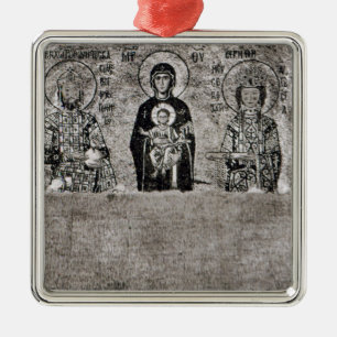 Algemeen uitzicht van het John Panel Metalen Ornament