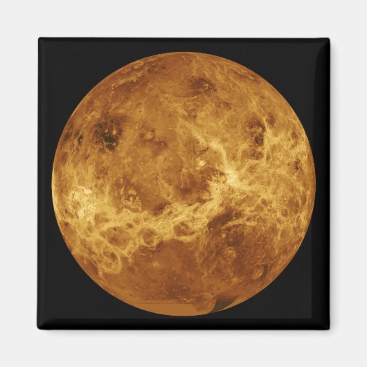 Algemeen uitzicht van het oppervlak van Venus Magneet (Voorkant)