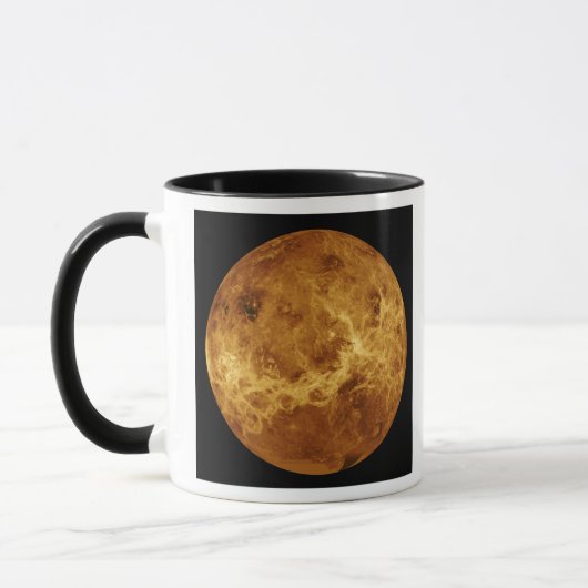 Algemeen uitzicht van het oppervlak van Venus Mok (Links)