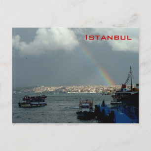 Algemeen Uitzicht van Istanbul Briefkaart