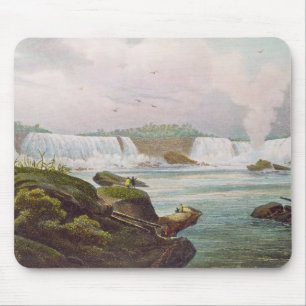 Algemeen Uitzicht van Niagara-Herfsten van Canadia Muismat