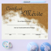 Algemene Certificaat van Uitmuntendheid Franse Kla Flyer (Enkel)