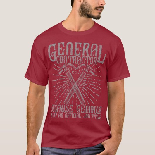 Algemene contractant T-Shirt (Voorkant)