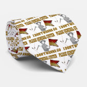 ALGEMENE CUSTER, IK WIL NIET GAAN STROPDAS (Opgerold)