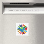 Algemene doelstellingen VN SDG 2030 Magneet (Insitu (Vaatwasser))