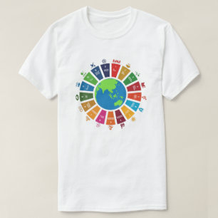 Algemene doelstellingen VN SDG 2030 T-shirt