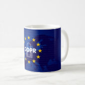 Algemene gegevensbeschermingsverordening, beveilig koffiemok (Voorkant rechts)