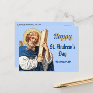 Algemene gelukwenskaart voor St. Andreasdag Briefkaart
