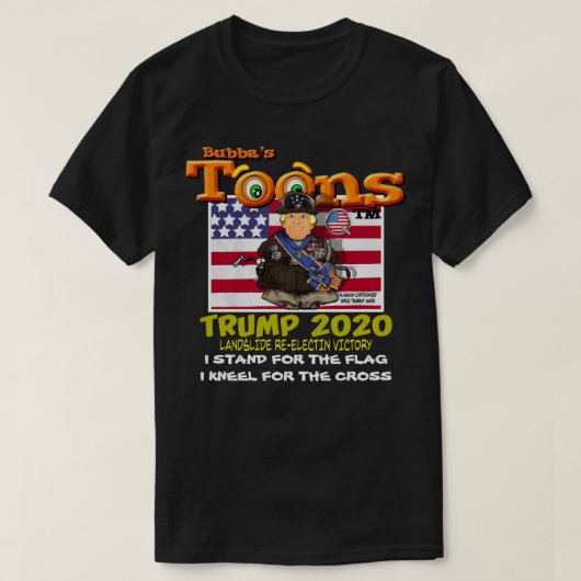 ALGEMENE GEORGE "TRUMP" PATTON T-SHIRT (Design voorkant)