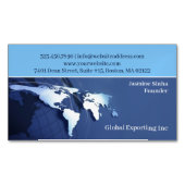 Algemene kaart magnetisch visitekaartje (Voorkant)