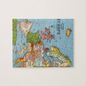 Algemene kaart van de  Europa 20e eeuw Legpuzzel (Horizontaal)