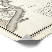 Algemene kaart van de Ohio Poster (Hoek)