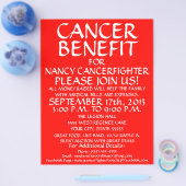 Algemene kankerbijsluiter flyer (Enkel)