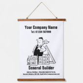 Algemene ontwerper Cartoon Ontwerphandleiding Hangend Wandkleed (Voorkant)