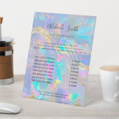 algemene prijslijst voetstuk reclamebord met voetstuk (Insitu)