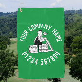 Algemene promotie voor ontwerper golfhanddoek