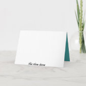 algemene uitnodiging Kaart (Achterkant)