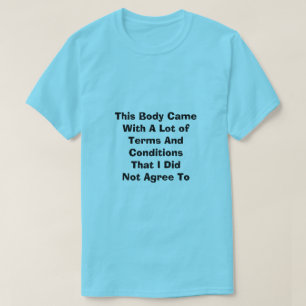 Algemene voorwaarden T-Shirt