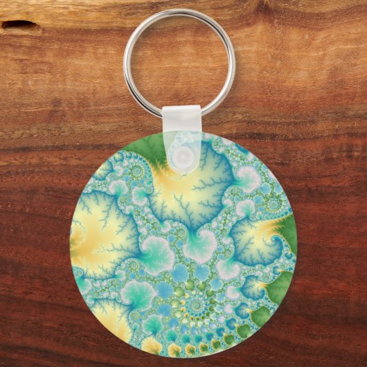 Algen - Fractal Sleutelhanger (Voorkant)